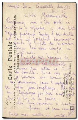 Murbach - Alzacja — wydawca J. J. Waltz (HANSI) - nr 28 — Rewers