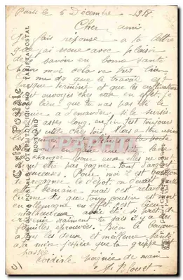 Place du Marché w Ribeauvillé — Alzacja — J.J. Waltz (Hansi) - n°41 — Rewers