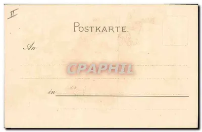 Gałąź Daphnę — Meissner & Buch, Leipzig — N° 1029 — Rewers