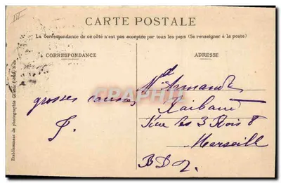 Lễ hội Carnival Nice 1909 — Một cuộc hạ cánh hỗn loạn. Ludovic Isnart, Kỹ sư. — Mặt sau