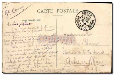 Caccia Alpina nella Montagna — A. Sauvage, Nîmes, n°119 — Verso