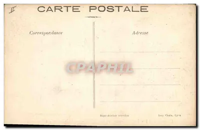 Krieg 1914 - Französische Kürassiere stürmen deutsche Infanterie — H. Prost, Serie 1104 — Rückseite