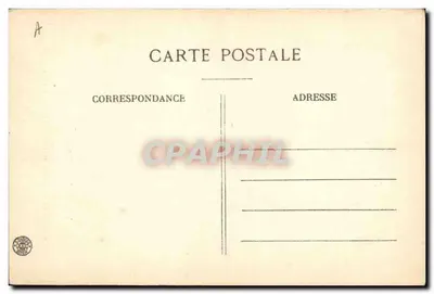 Velho Combatente — Aquarela de Fargeot — Editada pela União dos Mutilados, 5, Rue Gentil, Lyon — Verso