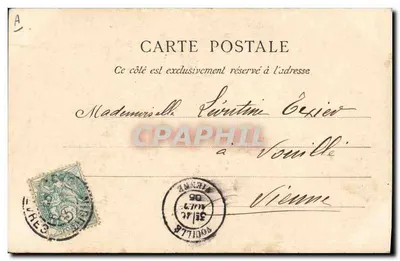 Vendée — Estudo de Cabeleiras — Saint-Michel, Mont, Le Boupère — Lib. Poupin, Mortagne — Verso
