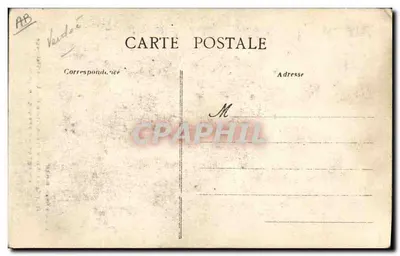 Challans e i suoi dintorni (Vendée) — Il Maraichinage — Lab. Ichly-Poupin, Mortagne — Verso
