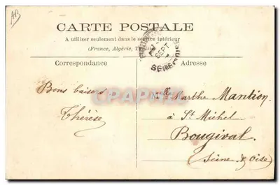 La Sarthoise — Fabricación de Mantequilla — Editor: C. Meunier, La Sarthe — Reverso