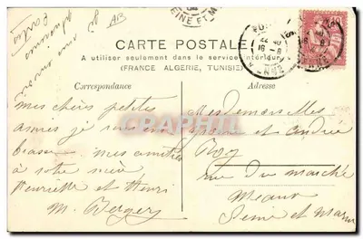 L'Isle-d'Elle (Vendée) — Coiffure dite Marandaise — J. Robouchon, Fot. Poitiers — 163 — Verso