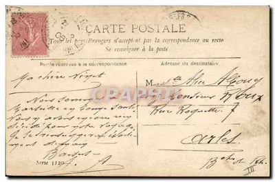 Mujer en traje de circo — Le Cerceau — Walery, París, S.I.P. — Reverso