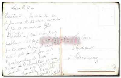 Enfants sur un quai — scène de pêche à la mouche — éditeur Right, n° 2652 — Verso