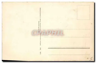 Bukiet piononków — różowy i czerwony — wydawca Reproduktionshaus v. Maria Hormand & Co., Nuremberg, nr 812 — Rewers