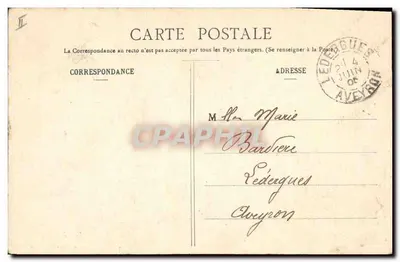 Aan het Lutrin — Voor de uitvoering — Fototype A. Bereret & Cie, Nancy — Achterkant