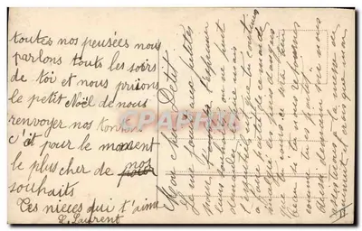 Due piccole ragazze con un grande numero 1 e due maiali — RAK 4937/1 — Verso