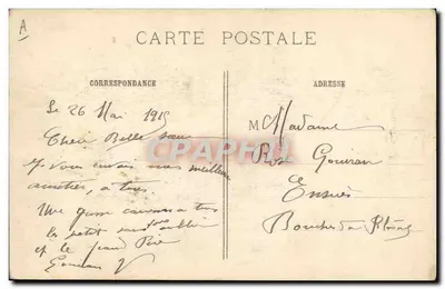 Batalha dos Vosges — Combate na neve — 1914-15 — T.R.P. Baudinière - Nanterre — Verso