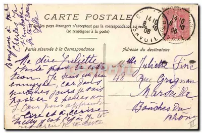 Chambéry — Krzyż Nivolet (wys. 1553 m) i Chasseurs Alpins — wydawca nieznany — Rewers
