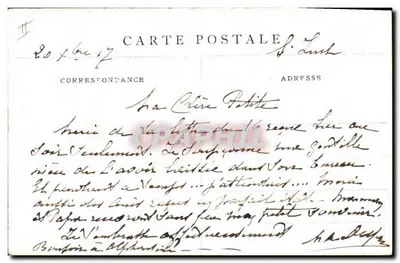 Em Alsácia! — O verdadeiro Plebiscito — Por Georges Scott, assinado e datado Agosto 1916 — Verso