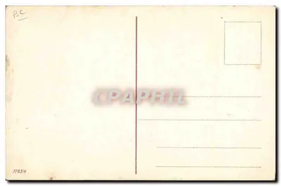 Soldados alemães em marcha — ilustração de Fink Karte — 1900 — Verso