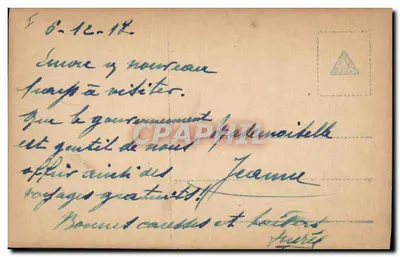 Sztuka dwóch postaci — wydawca nieznany, numer serii nie widoczny — Rewers