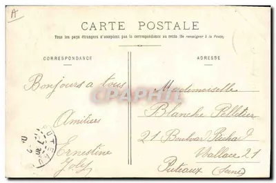 Les Sables d'Olonne - La Promenade - Les Sables d'Olonne, Amand, N° 1162 — Verso
