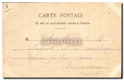 Fontenay-le-Comte — Coiffe llamada « La Folle » — Colección A. Robin, Fontenay-le-Comte — Reverso