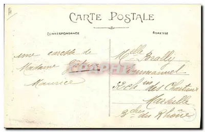 Angers - Coiffe Pont-de-Céaise - A. Bruel — Verso