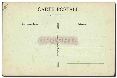 Para pod parasolem — romantyczna scena w Challans (Vendée) — wydawca nieznany, nr 21 — Rewers