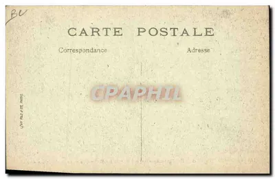 Sables d'Olonne - Visvrouwen die hun netten repareren - Uitgever: LCV P. & C. Parijs — Achterkant