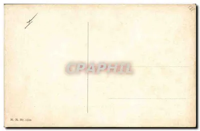 Giovane coppia in passeggiata — scena romantica — editore M. M. Nr. 1366 — Verso