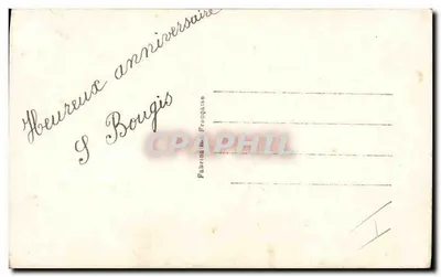 Meisje op een houten paard — rozenverzorging — SAP-I Parijs 1350 — Achterkant
