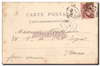 Família musical — O amor é cego — editor B. BERNEN, n° 5034 — Verso
