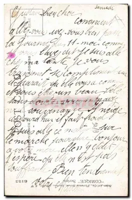Dziecko grające na akordeonie — Londyn — wydawca Florentine Horne Co. — Rewers