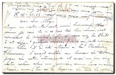 Menina em um casebre — sonho e coração — M. Alys, n° 2781 — Verso