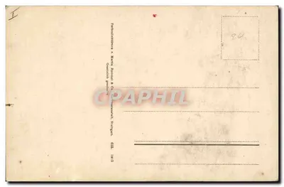Flores de lírio — rosa e branco — editor Martin Kornmull & Co, Stuttgart — Verso