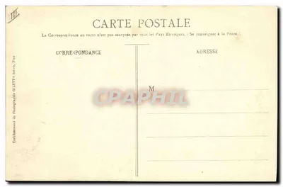 Carnaval de Nice 1909 - Carroça "Um Pouso Turbulento" - Ludovic Isnart, construtor — Verso