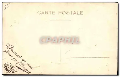 Retrato de um jovem militar — Lembrança de medalha — Editor: Curitte, Alemanha — Verso