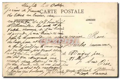 Chasseurs Alpins w marszu zimowym — Albertville, Savoie — nr 1479 — Rewers