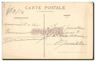 Minha Curta em Aix-les-Bains — Os « Berthollet » — G. Grell — Verso