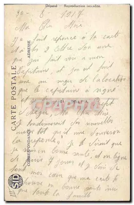 Soldado e mulher na estação — cena de trem — editor Sid Paris, n° 171 — Verso