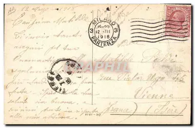 Cavavalleggieri di Catania (22º) — uniforme militar — editor não visível — Verso
