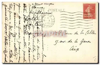 Nossos Pequenos Poilus — Reconhecimento de Cavalaria — Morénaux 1914 — Verso