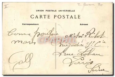 Quimper — Pomnik Poświęcony Ojczyźnie — dzieło Hektora Lemaire'a, wydawca Villard — Rewers