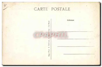 La Sarthe — Jeu de jeunes gourmets — Imp. Piot A. Dolreau, 6, rue Auvray - Le Mans — Rewers