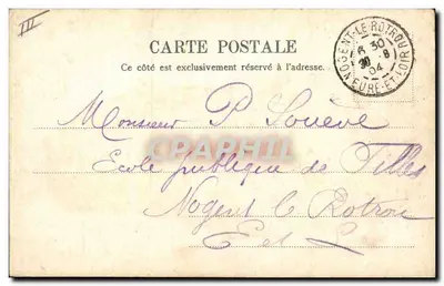 Vrai Sablaise — Collezione Amaud, Le Sablaises d'Olonne, No.107 — editore Amaud — Verso