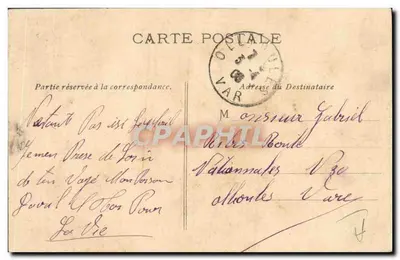 Dame instruite pour leçons de français — une perroquet — éditeur non visible — Rückseite