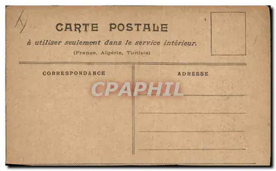 La peinture murale — scène égyptienne — éditeur 'M. M. Cartes Postales' (n° (11)) — Verso