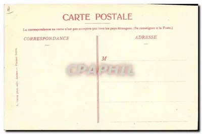 Amiens — Municipalny Cirque — Wyjście z przedstawienia — L. Caren fot.-wyd. Amiens — nr 143 — Rewers