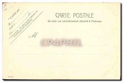 Paryż - Cirque d'Hiver — wydawca anonimowy, nr serii 5044 — Rewers