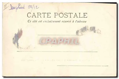 Massif du Pelvoux — Wspinaczka na lodowcu Arsine przez Chasseurs Alpins — Papeterie des Alpes Eug. Robert, Grenoble — Rewers
