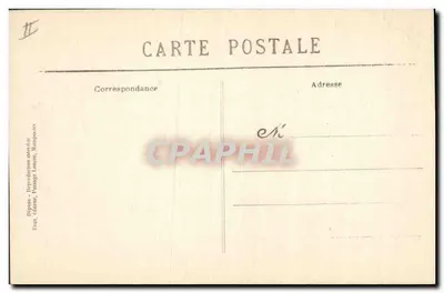 Soldado Belga salvando de uma inundação um cavaleiro ferido — BRAS, Editor, Passage Lonjon, 2, Montpellier — Verso