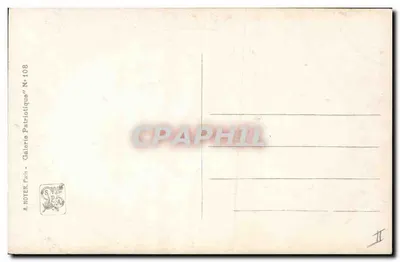 Cavalry charge — Bitwa na Marne 1914 — Hugo de Fichtner, Paryż, N° 108 — Rewers