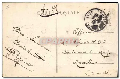 Guerra 1914 - As batalhas de Cavalaria no Norte - Nossos Cuirassiers atacam os Uhlans — H. Breust, editor Chaix, série 1108 — Verso